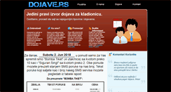 Desktop Screenshot of dojave.rs